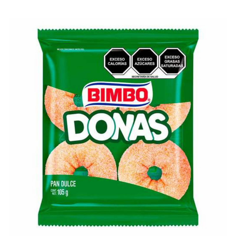 Donas Bimbo Azúcar 105gr