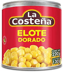 Granos de elote dorado la costeña en lata Cont. 1pz. 220g.