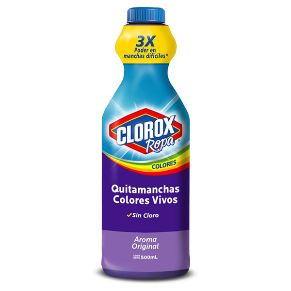 Quitamanchas Clorox ropa colores 500ml