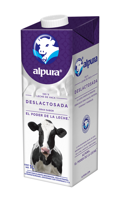 Leche Alpura deslactosada 1lt uh