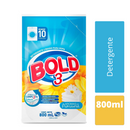 Detergente  Bold 3 Flores de primavera liquido 800ml