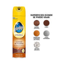Lustrador de muebles Pledge original aerosol 378ml