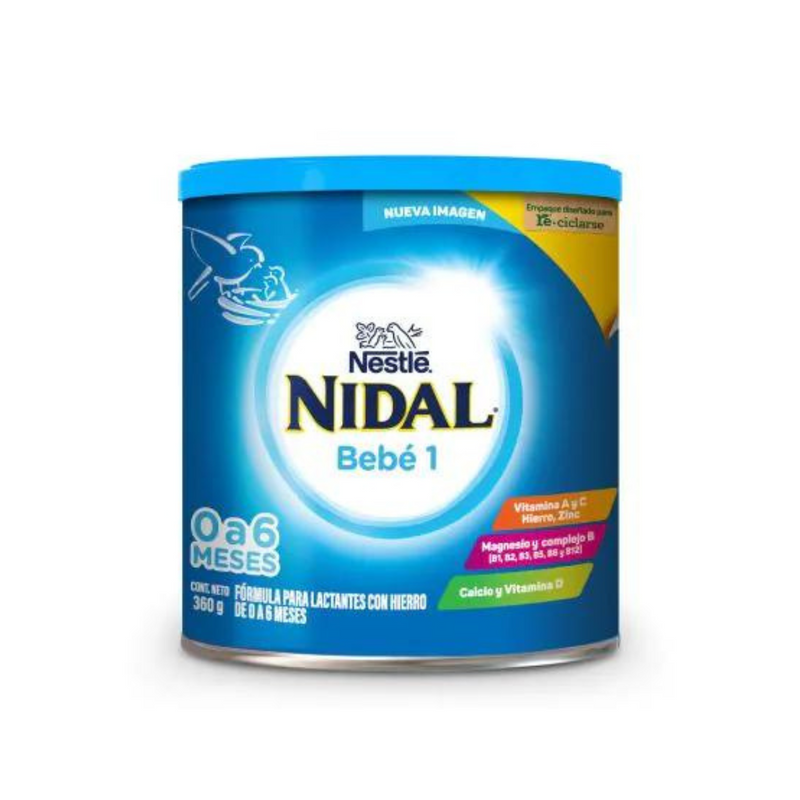 Alimento para Niños Nidal etapa 1, 360gr