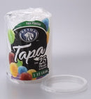 Tapa Plástica 1Lt  o 1/2lt Ranurada Reyma Cont. 25 pz.