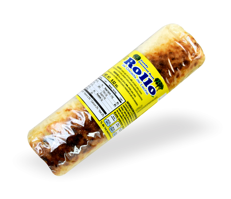 Rollitos de coco Pin Pon 10pz/25gr