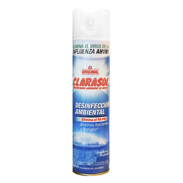 Desinfectante de Superficies en Aerosol Clarasol Ambiental 400ml