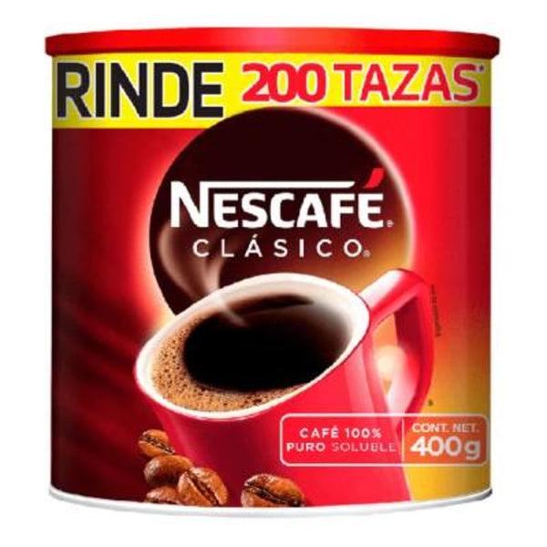 Cafe soluble Nescafe clásico 400 g