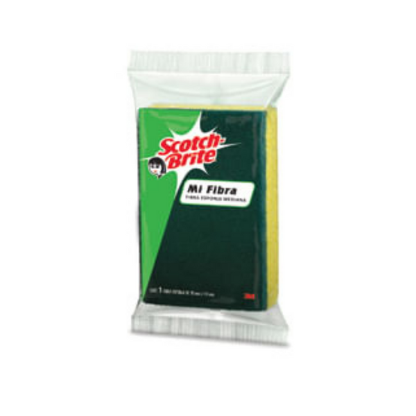 Fibra Esponja Mediana Scotch Brite Cont. 1pz.