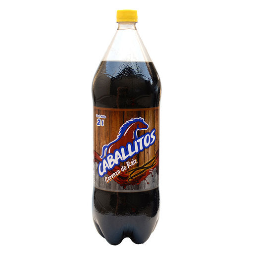 Caballitos Cerveza de raíz 2L.