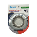 Colador de Fregadero de acero inoxidable Konning Cont. 1pz.