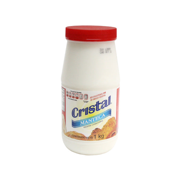 manteca vegetal cristal 1kg