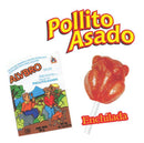 Paleta Pollito asado Cont. 10gr.