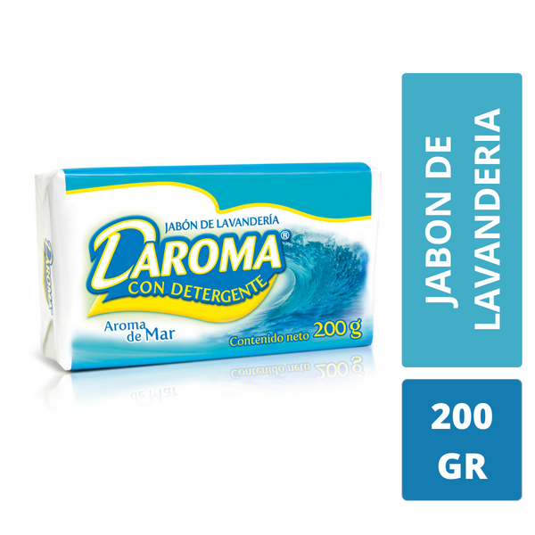 Jabon de Lavanderia Daroma Aroma de Mar Cont. 200gr.