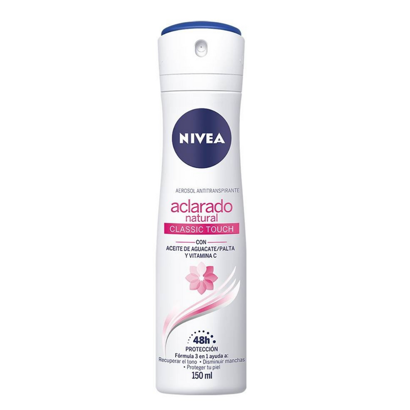 Antitranspirante Nivea Mujer Aclarado Natural aerosol 150ml