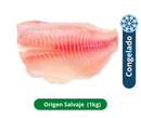 Filete de Tilapia 100%  SALVAJE (tamaño 3/5) 1kg