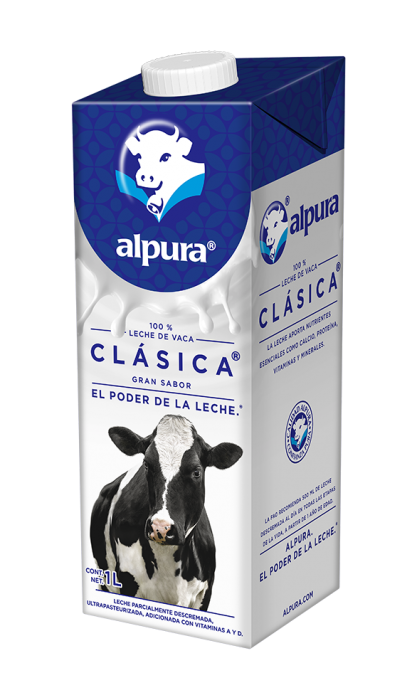 Leche Alpura Clasica 1lt uht
