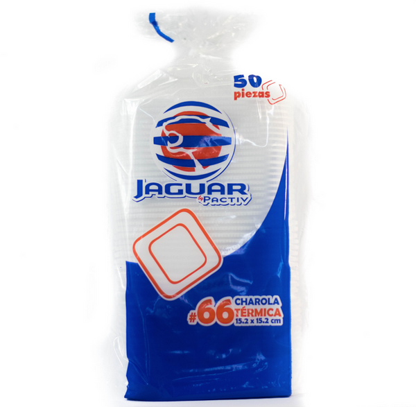 Charola Termica jaguar 066 50pz