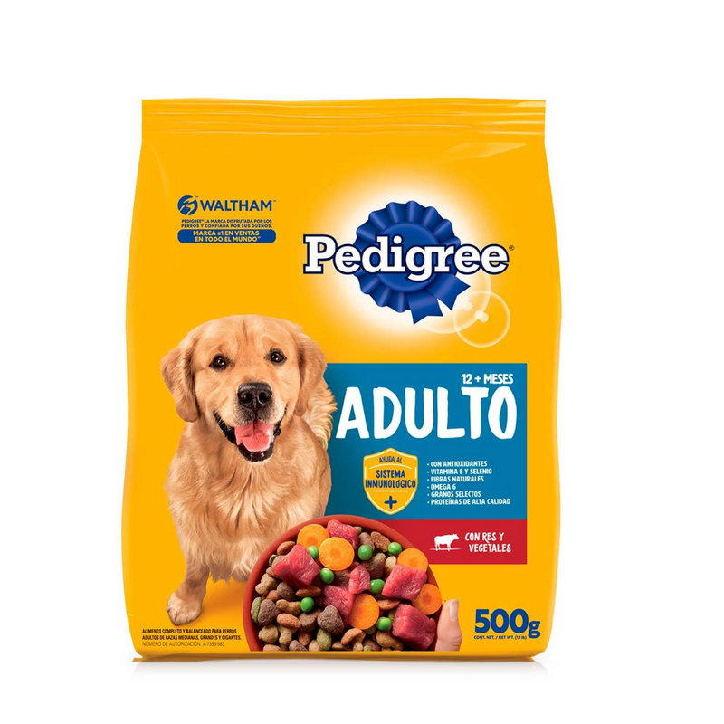 Alimento para perros pedigree adulto 420gr