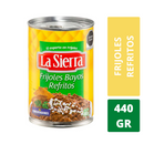 frijoles bayos refritos la sierra en lata 440gr