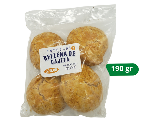 Galleta integral Cajeta Picone 190gr