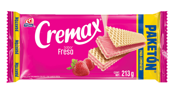 Galletas cremax fresa 213gr