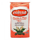 Harina de maiz nixtamalizado minsa Cont. 1pz. 1kg.