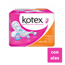 Toalla Femenina Kotex Proteccion avanzada  con/alas Cont. 10pz.