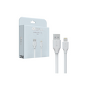 Cable 1hora Usb Ip 2.1a 2m Carga Rápida Y Datos Uso Rudo