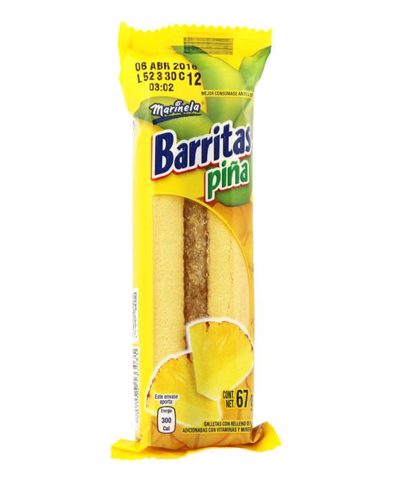 Barritas Piña Cont. 75g.