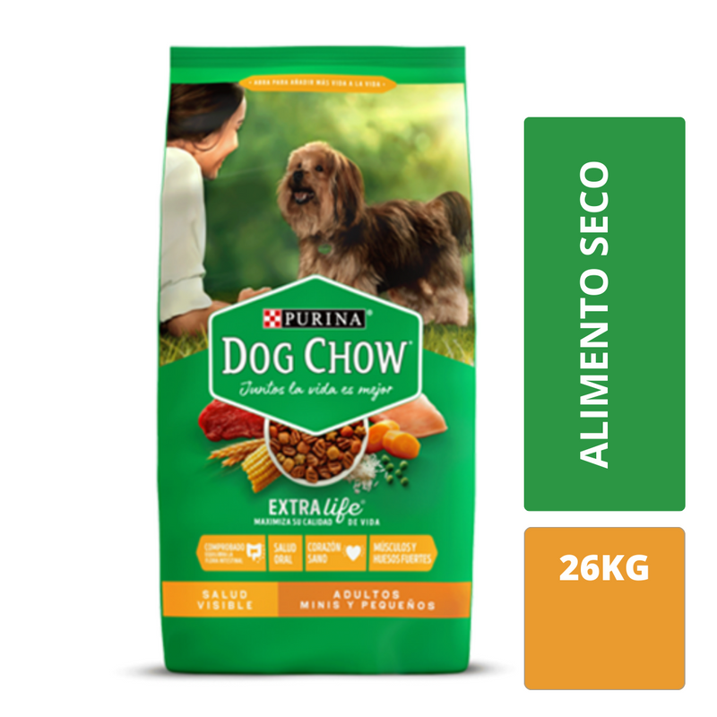 Alimento para perros Purina Dog Chow Adulto minis y pequeños  25KG