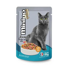 Alimento para gato Minino Plus Recetas carnitas de atún 85g