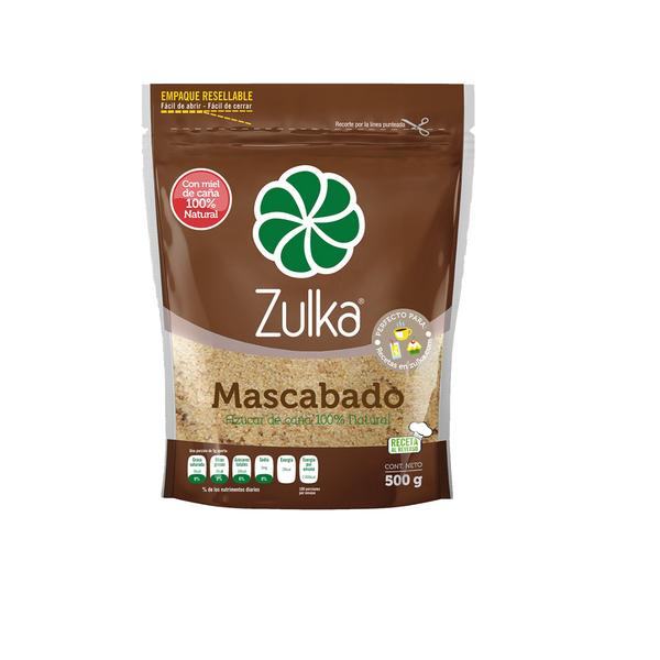 Azucar Zulka Mascabado 500g