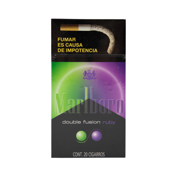 Cigarros Marlboro double fusion ruby c/20pz.