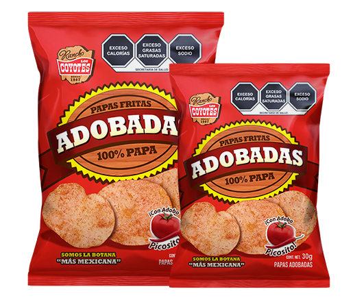 Papitas Adobadas Los Coyotes 30g.