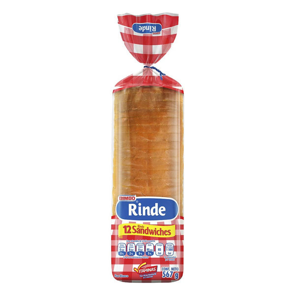 Pan Bimbo Rinde Cont. 567gr.