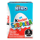 Chocolate kinder Sorpresa Niño Cont. 1pz. 20g.
