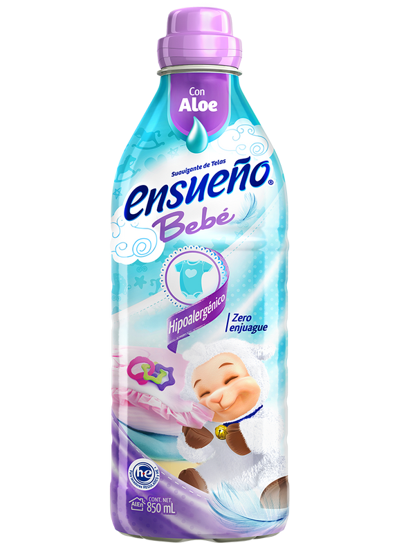 Suavizante de telas Ensueño Bebe Cont. 850ml.
