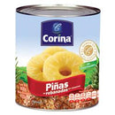 Piña en Rebanadas almibar Lata Corina Cont. 800g.