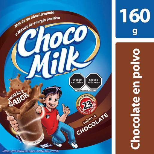 Chocolate en polvo Chocomilk bolsa Cont.160 g