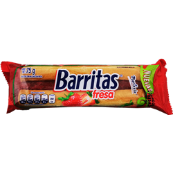 Barritas fresa Cont. 75g.