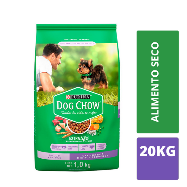 Alimento para perros Purina Dog Chow Cachorro Razas pequeñas 20KG