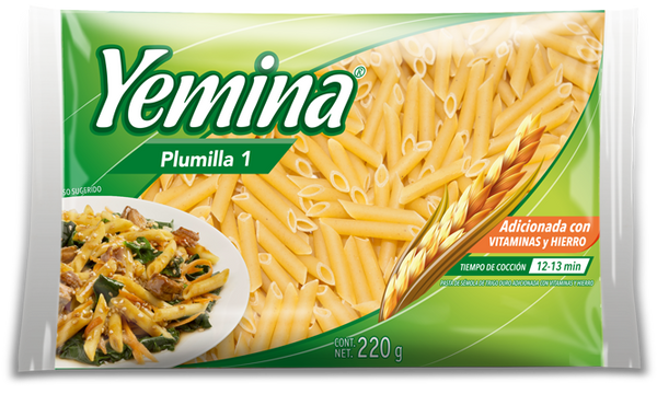Sopa de plumilla 1 yemina 220g.