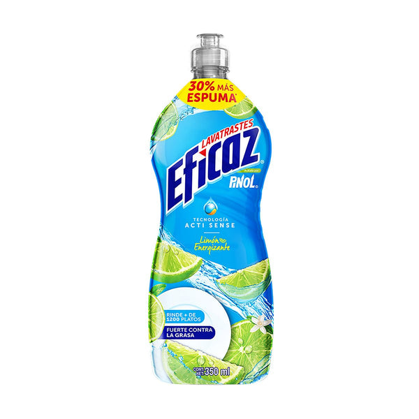 Lavatrastes Eficaz limon liquido 350ml
