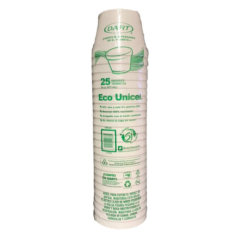 Envase Termico Dart 10 oz (296ml)  /25pz