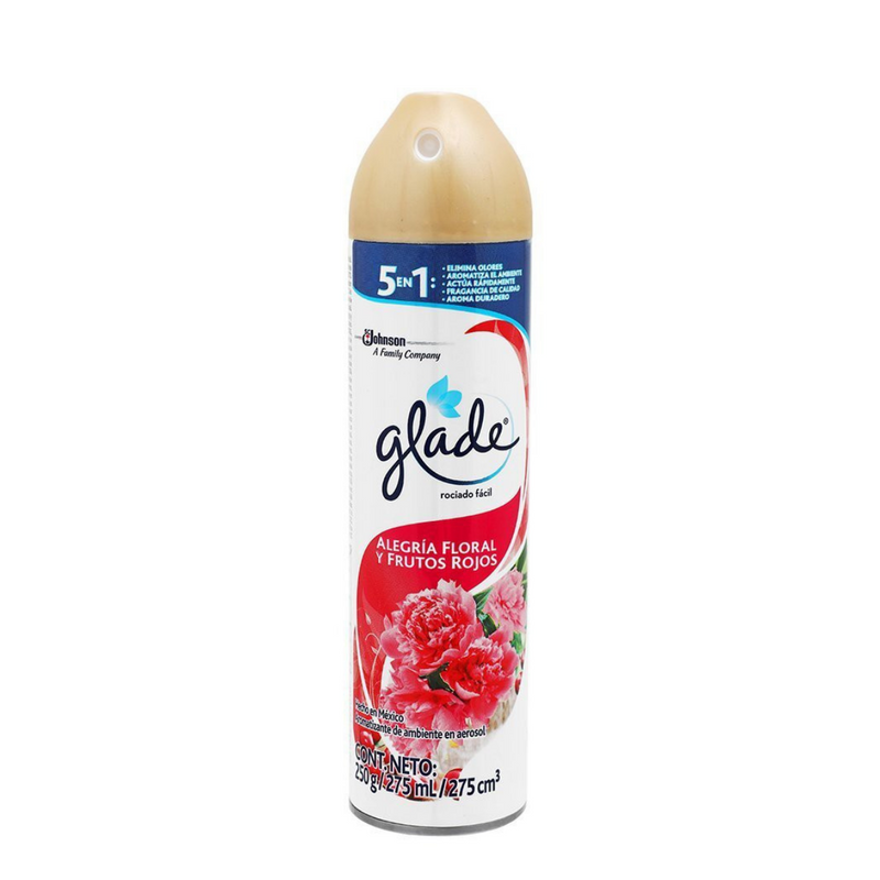 Aromatizante Alegría Floral Glade Cont. 1pz. 250g.