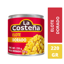 Granos de elote dorado la costeña en lata Cont. 1pz. 220g.