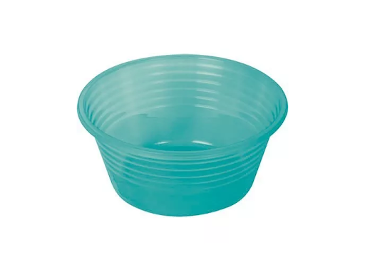 Jicara plástico 19cm 1pz.