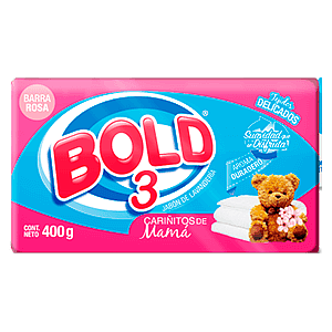 Jabon de lavanderia Bold 3 cariños de mama 400gr