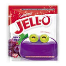 Gelatina jello sabor uva 25g.