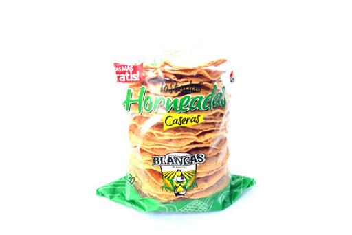 Tostadas horneadas caseras blancas 26pz